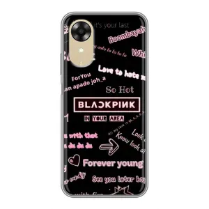 Чехол с музыкальной группой для Oppo A17k (BLACKPINK)