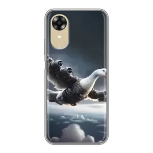 Чехол с мемом Тралалело тралала на Oppo A17k (Бомбардини гусини)