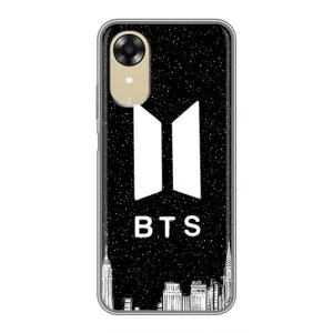 Чехлы BTS для Oppo A17k (AlphaPrint) (БТС Лого)