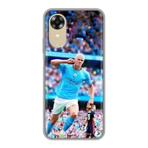 Чехлы с футболистом Ерлинг Холанд для Oppo A17k (AlphaPrint)