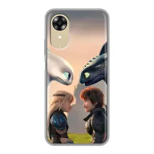 Чехол с принтом «Иккинг и Астрид» для OPPO A17k
