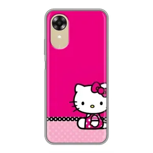 Чехол для Ребёнка на Оппо А17к (VPrint) (Girl KITTY)