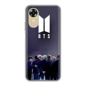 Чехлы BTS для Oppo A17k (AlphaPrint) (Группа BTS)