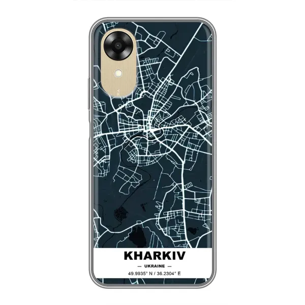 Чехол с принтом «Харьков» для OPPO A17k