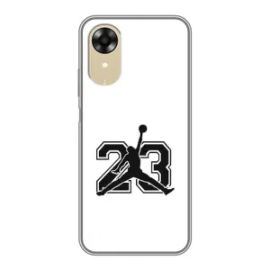 Чехлы для Oppo A17k - с картинкой JORDAN (AlphaPrint) (Jordan 23)