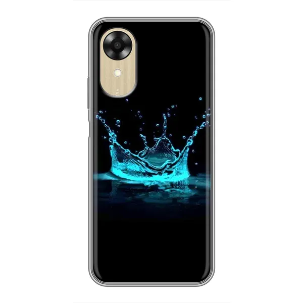 Чехол с принтом «Капля короны» для OPPO A17k