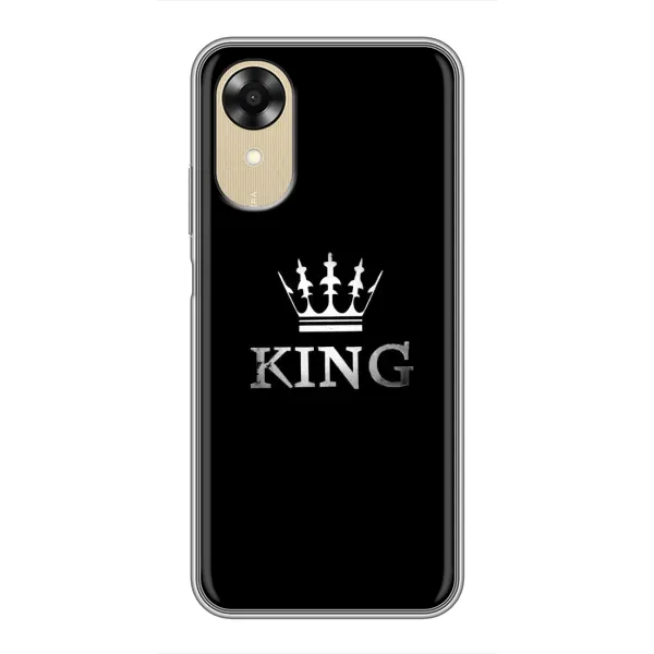 Чехол с принтом «KING» для OPPO A17k