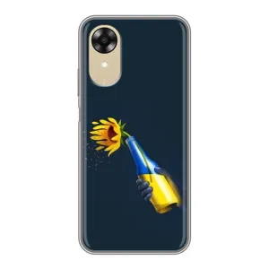Чохол для Патріота України Oppo A17k - (AlphaPrint) (Коктель молотова)