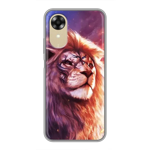 Чехол с принтом «Красочный Лев» для OPPO A17k