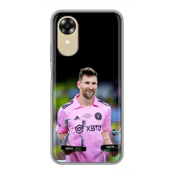 Чехол с принтом «Кубки Месси» для OPPO A17k Чехол с принтом «Кубки Месси» для OPPO A17k