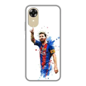 Чехлы Месси для Oppo A17k (AlphaPrint) (Лео Месси)