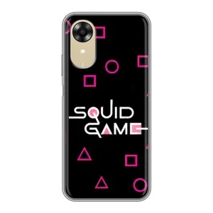 Чохол Гра в кальмара для Oppo A17k (Патерн Гра кальмара)