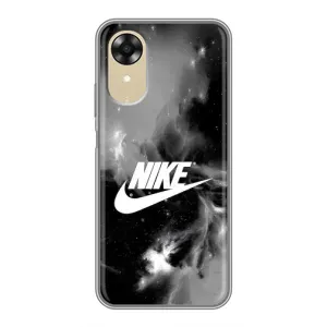 Чехол для Oppo A17k - с принтом Найк (AlphaPrint) (Лого Найк)