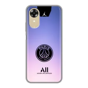 Чохли PSG для Oppo A17k (AlphaPrint) (лого PSG)