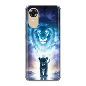 Чохол з картинкою ЛЕВ для Oppo A17k (VPrint) (Маленький лев)