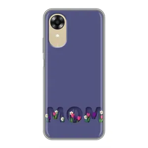 Чехол с принтом «Мама в цветах» для OPPO A17k