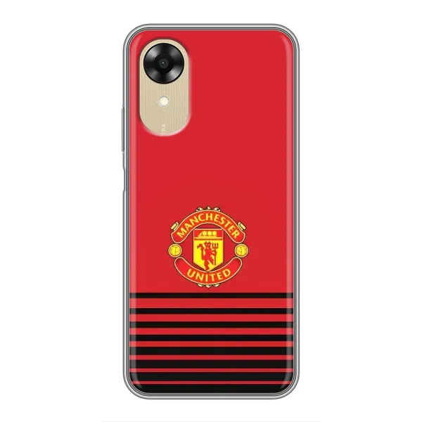 Чохол з принтом «manchester united» для OPPO A17k