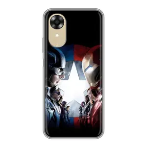 Чехлы с героями Марвел Oppo A17k (VPrint) (Марвел стайл)