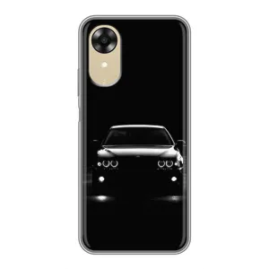 Чехол для Оппо А17к - с принтом БМВ (AlphaPrint) (Машина BMW)