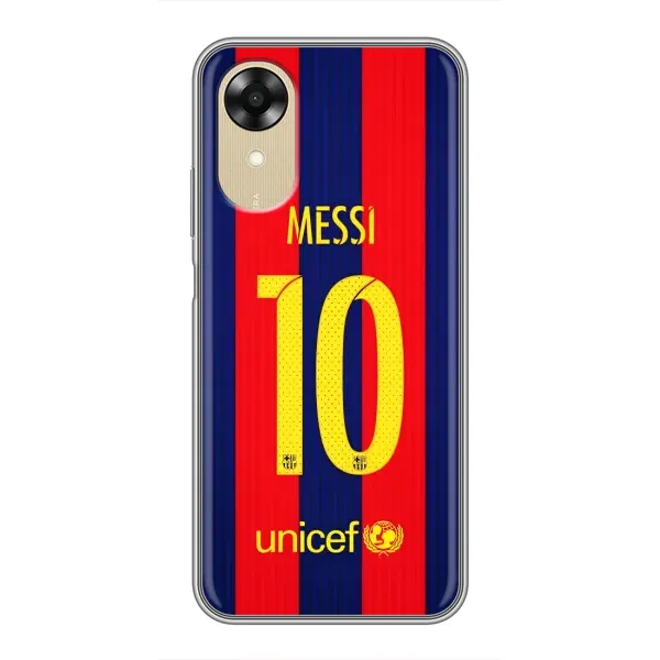 Чехол с принтом «Messi Barca 10» для OPPO A17k