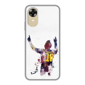 Чехлы Месси для Oppo A17k (AlphaPrint) (Messi Barca)