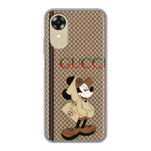 Чехлы ГУЧЧИ для Оппо А17к (AlphaPrint) (Mickey GUCCI)
