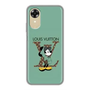 Чехлы Луи Витон для Oppo A17k (AlphaPrint - LOUIS VUITTON) (Микки Маус LV)