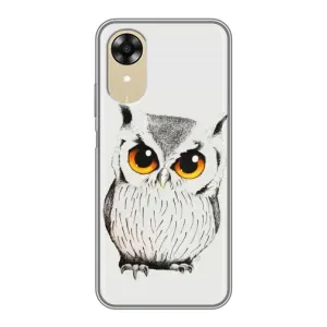 Чехол с птицами на Oppo A17k (VPrint) (Милая Сова)