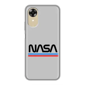 Чехол NASA для Oppo A17k (AlphaPrint) (NASA)