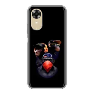 Чохол з Мавпами Oppo A17k - (AlphaPrint)