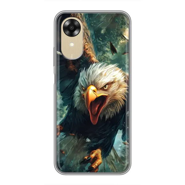 Чехол с принтом «Орел в полете» для OPPO A17k