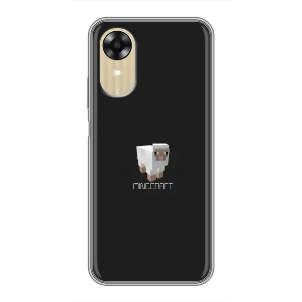Чехол с принтом «Овечка Майнкрафт» для OPPO A17k Чехол с принтом «Овечка Майнкрафт» для OPPO A17k