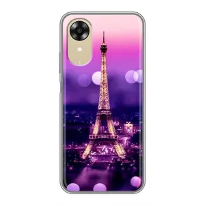 Чехол Эйфелева Башня для Oppo A17k - (AlphaPrint) (Париж Башня)