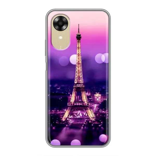 Чехол с принтом «Париж Башня» для OPPO A17k