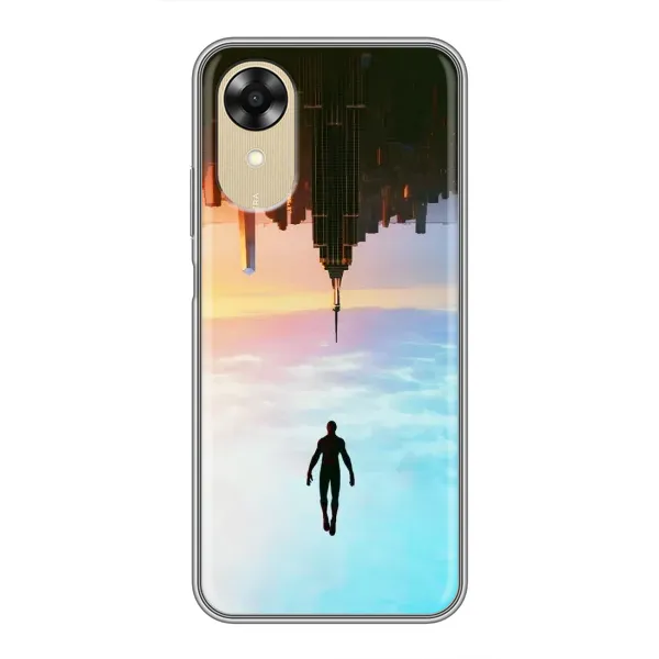 Чехол с принтом «Паук человек» для OPPO A17k