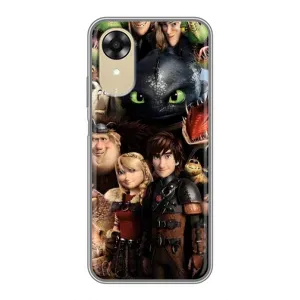 Чехол с принтом «Персонажи дракона» для OPPO A17k