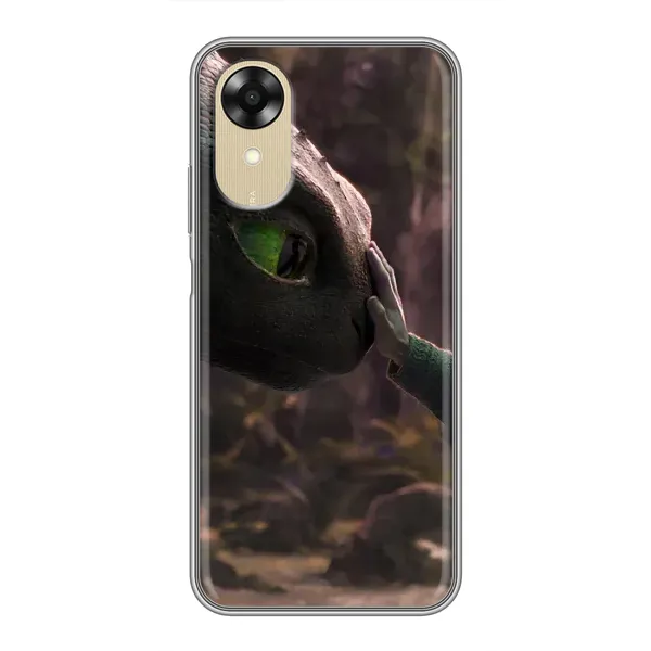 Чехол с принтом «Сцена с драконом» для OPPO A17k