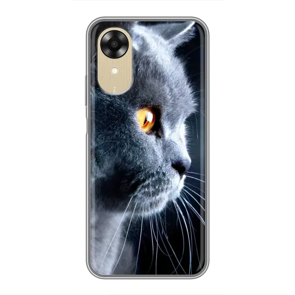 Чехол с принтом «Серый Кот» для OPPO A17k