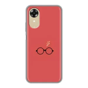 Чехлы с Гарри Поттером для Oppo A17k (AlphaPrint) (шрам и очки)