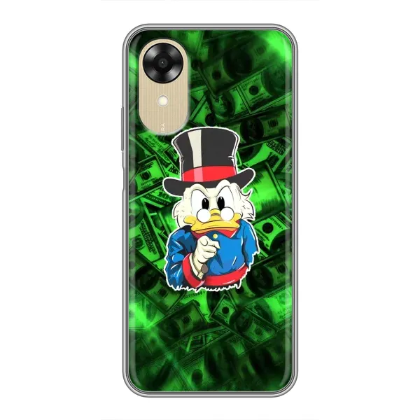 Чехол с принтом «Скрудж МакДак» для OPPO A17k