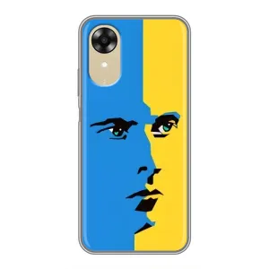 Украинские Чехлы для Oppo A17k с картинкой УПА (AlphaPrint) (Степан Бандера)