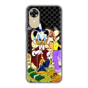 Чехлы для Oppo A17k - Скрудж МакДак Louis Vuitton (PREMIUMPrint) (Стильная Утка)