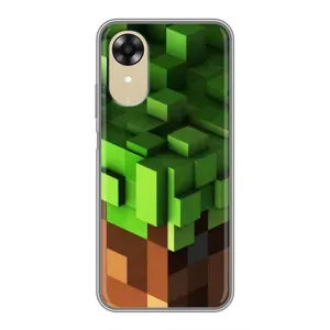 Чехол Майнкрафт на Oppo A17k (AlphaPrint) Minecraft