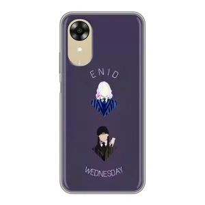 Чохли Венсдей на Oppo A17k Уенсдей (AlphaPrint) (Венздей і подруга)