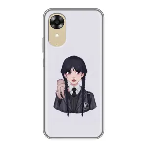 Чохли Венсдей на Oppo A17k Уенсдей (AlphaPrint) (Венздей і Річ)