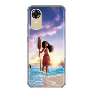 Чохол з мультфільмом Ваяна Oppo A17k (Моана з веслом)