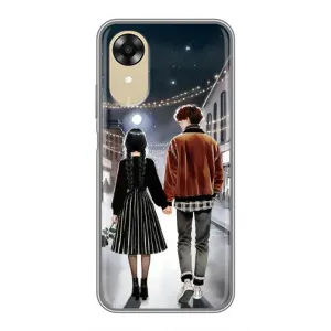 Чохол з дизайном Венздей 2 на Oppo A17k (Венздей та Тайлер)