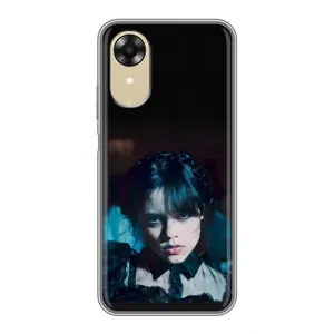 Чохли Венсдей на Oppo A17k Уенсдей (AlphaPrint) (погляд Венздей)