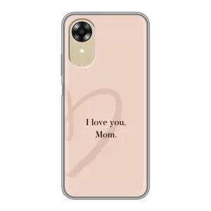 Чехол с принтом «Сердце маме» для OPPO A17k