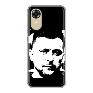 Чехол для Oppo A17k (AlphaPrint - с принтом Зеленского)